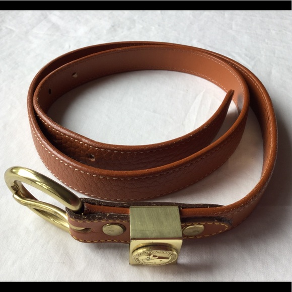 *SOLD* Dooney & Bourke Leather Belt British Tan M - Picture 5 of 16